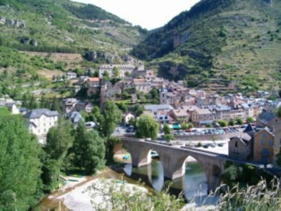 Logement Sainte-Énimie Buitenkant foto